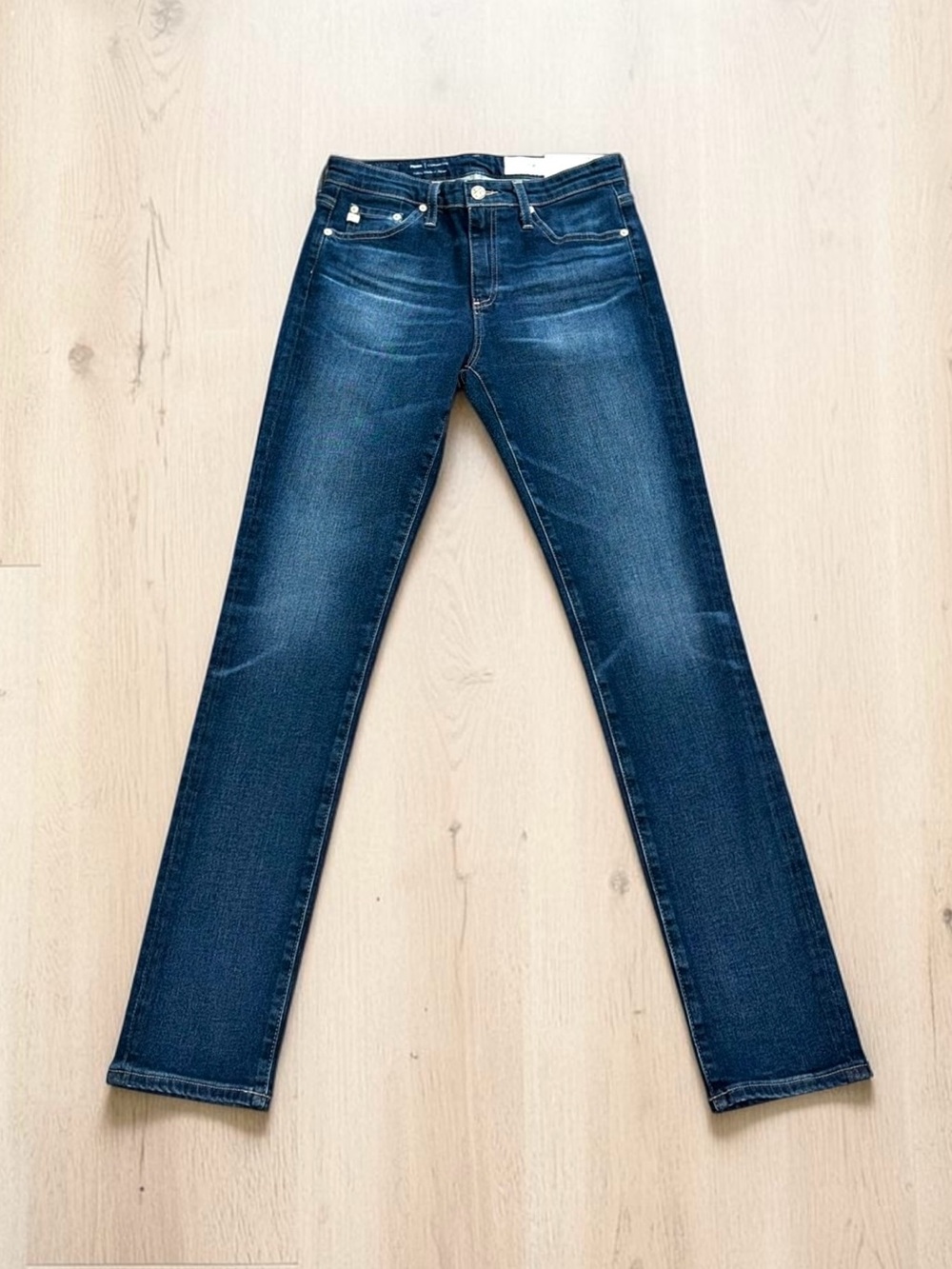 AG Adriano Goldschmied NWT Prima Cigarette Leg Vintage Wash Jeans Size 26